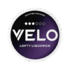 VELO Lofty Liquorice 10Mg Nicotine Pouches – Rich Liquorice Flavor