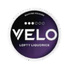 VELO Lofty Liquorice 10Mg Nicotine Pouches – Rich Liquorice Flavor