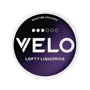 VELO Lofty Liquorice 10Mg Nicotine Pouches – Rich Liquorice Flavor